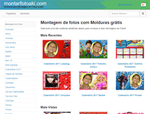 Tablet Screenshot of montarfotoaki.com